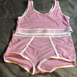 2pc bra and boyshort set